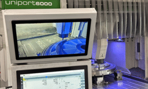 Camera system for portal CNC machine | efficient | safe | better control | unisign.com