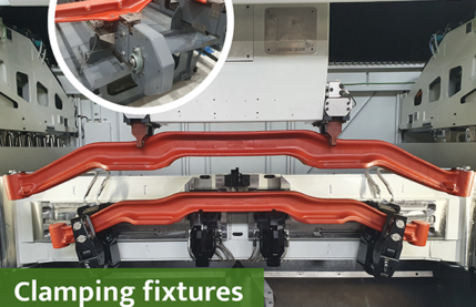 UNITWIN | clamping of various types of truck front axles | tension free clamping | unisign.com