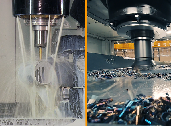 Wet versus dry machining