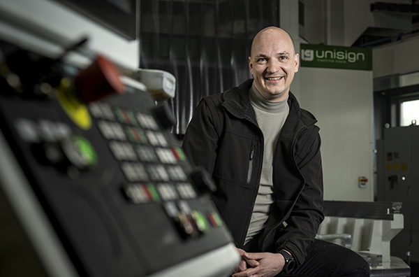 Gijs Hermans - manager Control & Automation Unisign