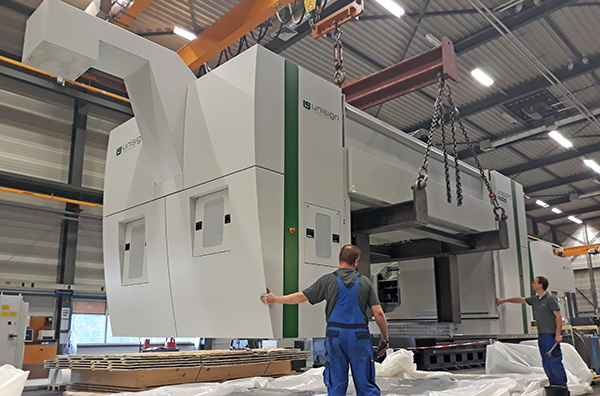 Umzug von CNC Maschinen
