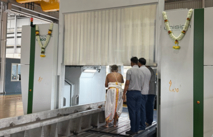 UNIPORT6000 | Commissioning and start of production | ACE Multi Axes | India | unisign.com